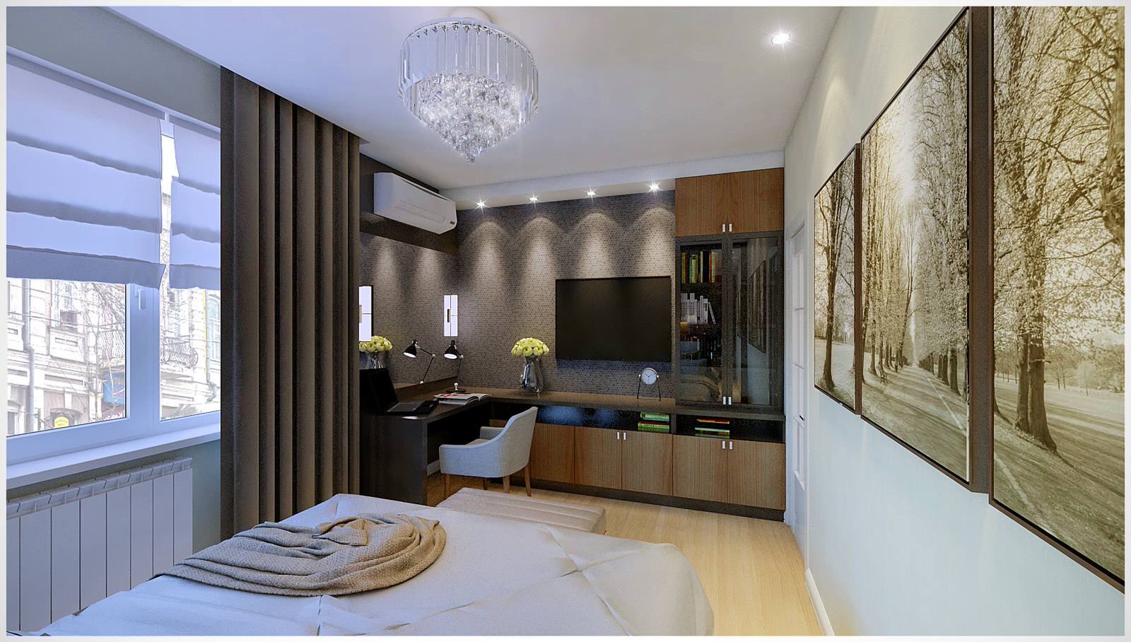 Дизайн-проект двухкомнатной квартиры