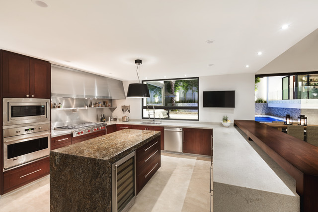 Casa BR Remodelaci&oacute;n contemporaneo-cucina