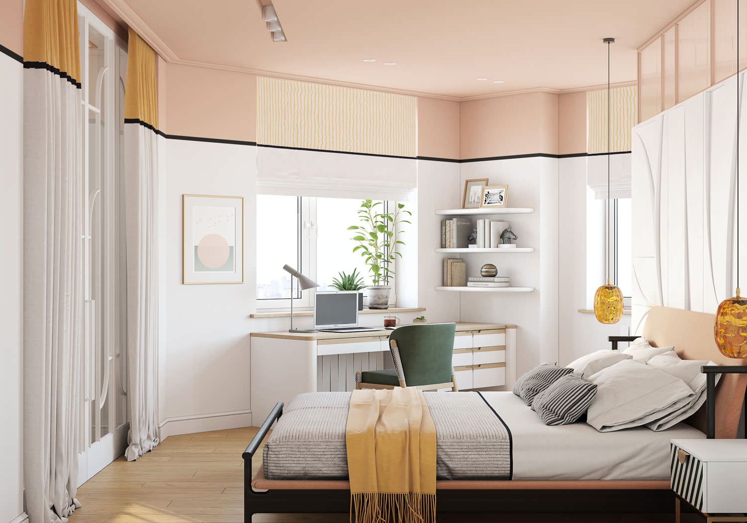 Дизайн интерьера двухуровневой квартиры в г. Раменское