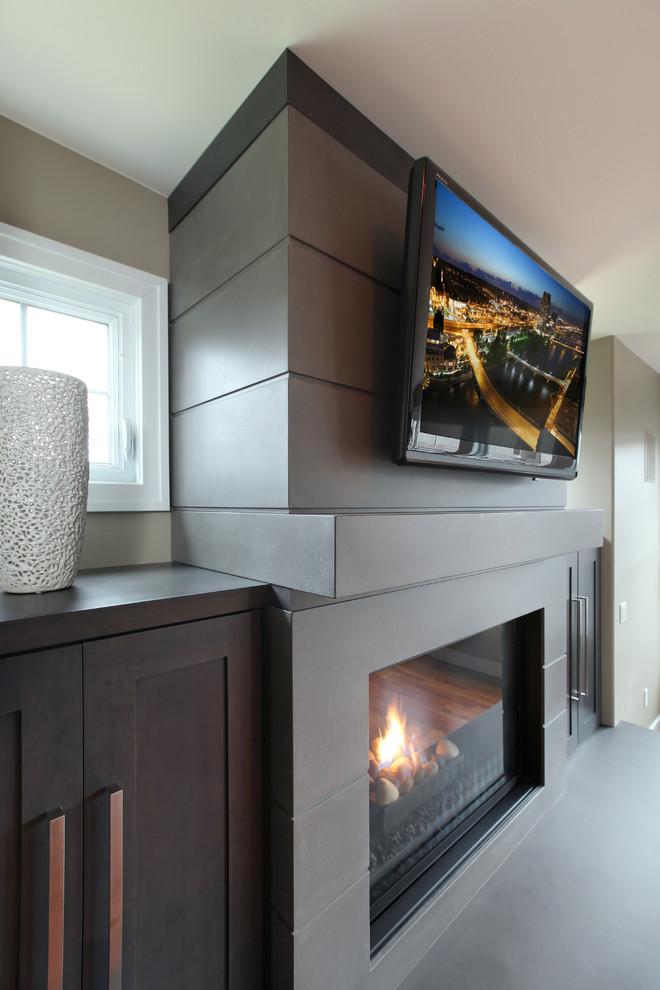 Darby Trail - Hard Topix Concrete Fireplace Surround ...