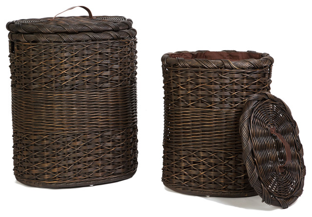 Oval Wicker Hamper Hampers By The Basket Lady