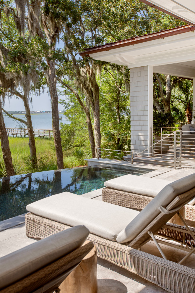 Kiawah Island Coastal Elegance - Beach Style - Pool - Charleston - by ...