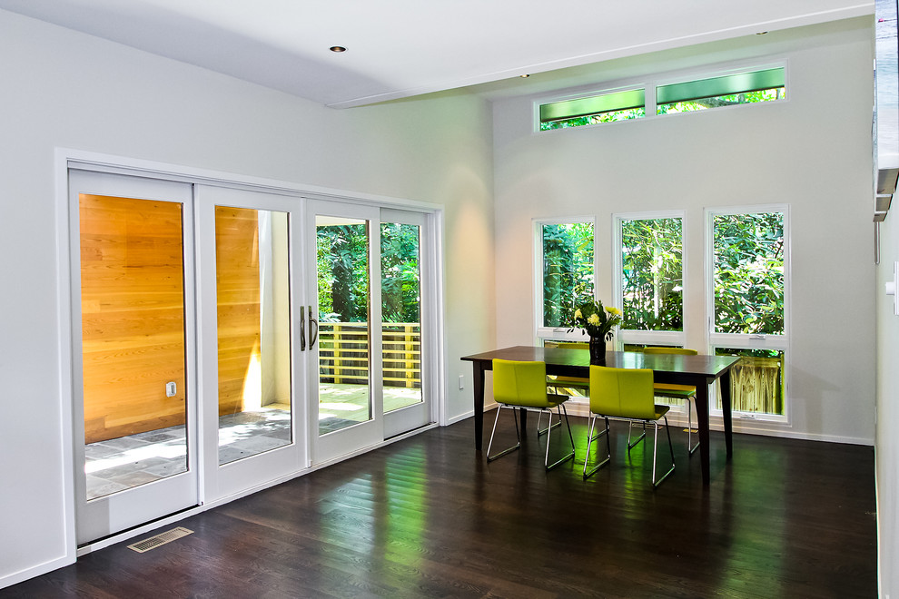 Bethesda Modern Custom New Home Entry Foyer