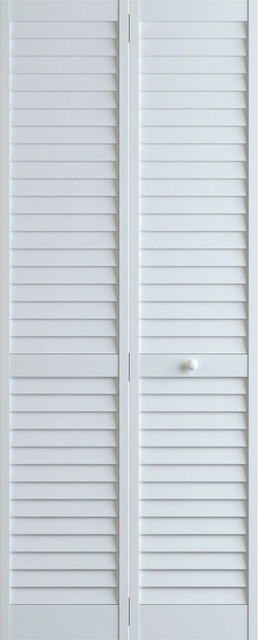 Plantation Louver Louver Bifold White 24 X96 X1