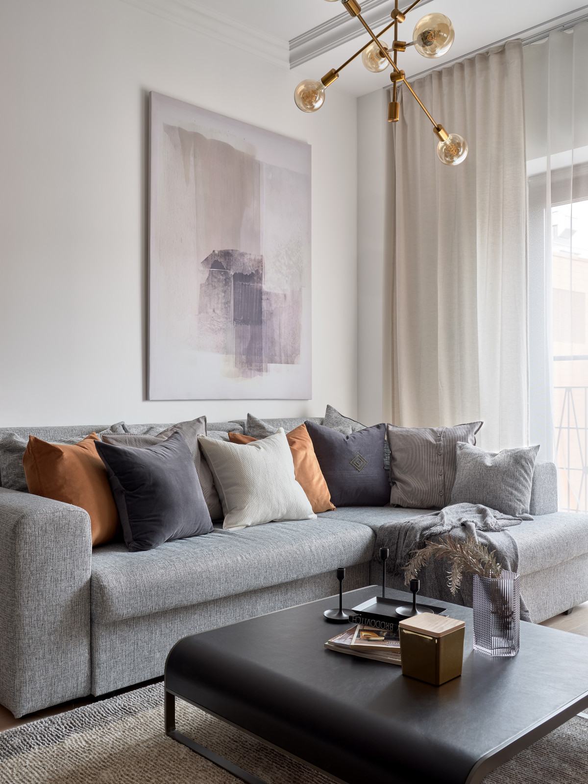 Современная квартира для аренды. Дизайнер Дарья Рыбак