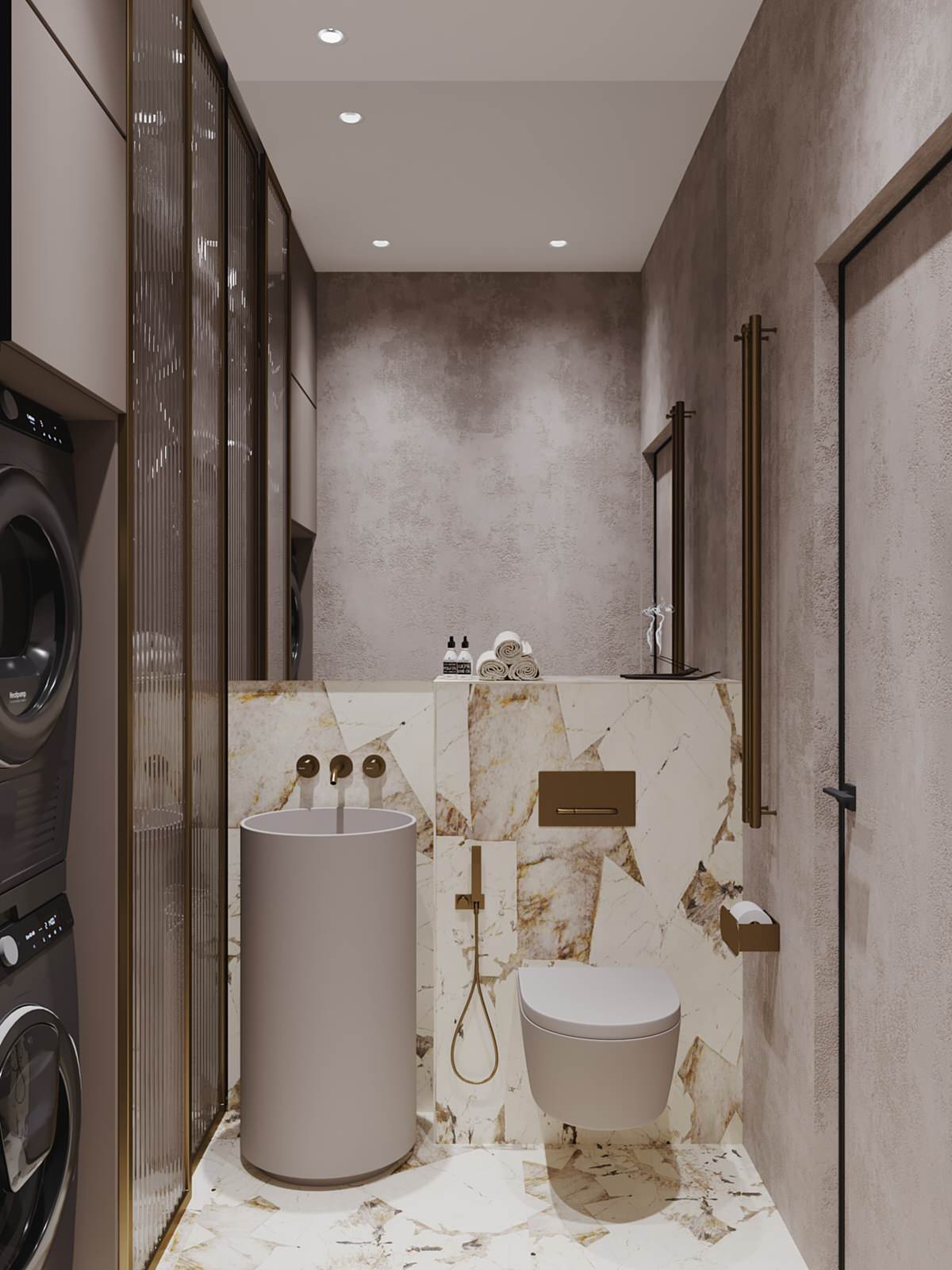 Дизайн проект апартаментов Аура