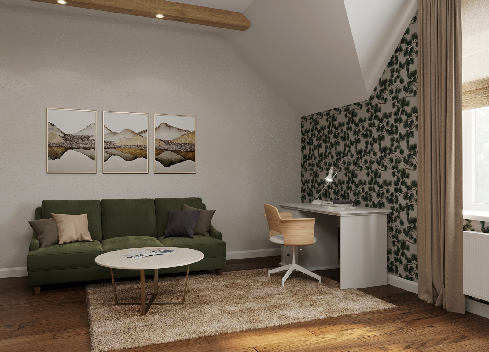 детская. визуализация