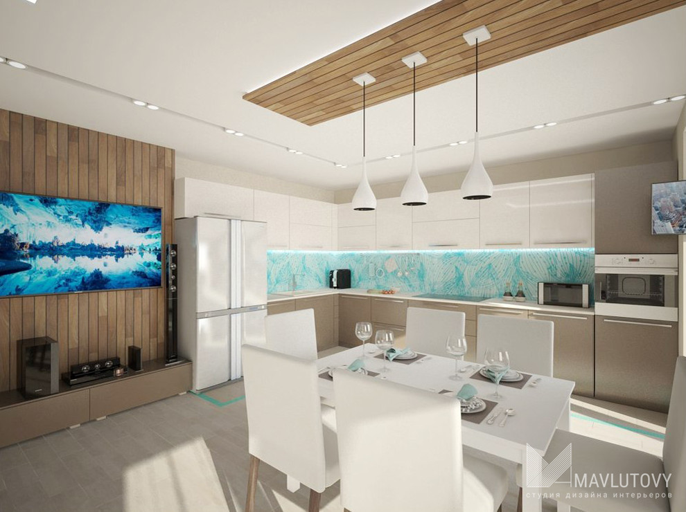 Современная 4-комнатная квартира в Уфе по ул. Комсомольская