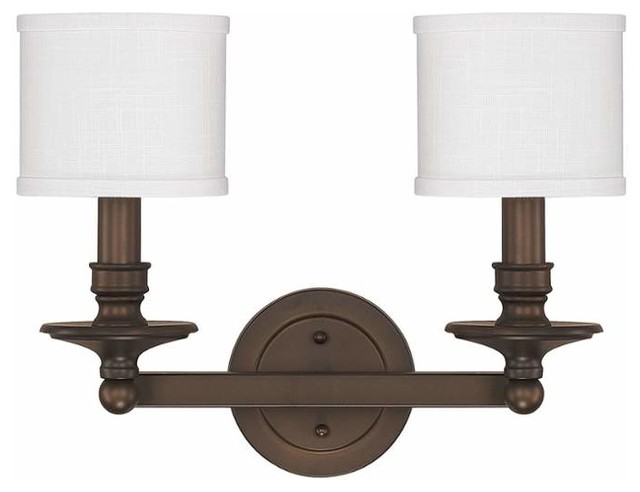 Capital Lighting 1237-451 Midtown 2 Light Bathroom Vanity Light