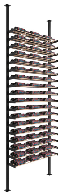 Evolution Wine Wall Post 10′ Kit, 108 Bottles - Transitional - Wine ...
