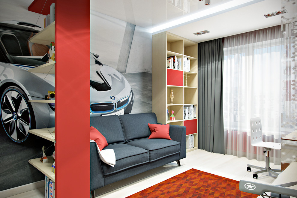 Интерьер детской комнаты для мальчика