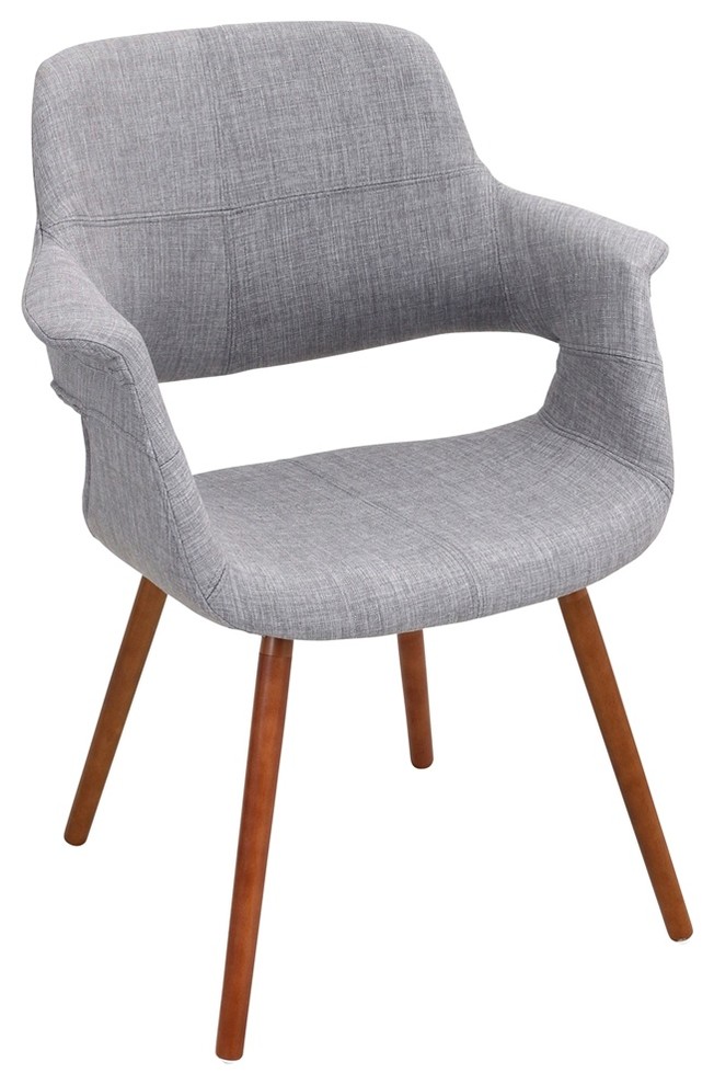 Vintage Flair Chair Walnut And Blue Midcentury Dining Chairs Vintage Flair Chair Walnut And Blue