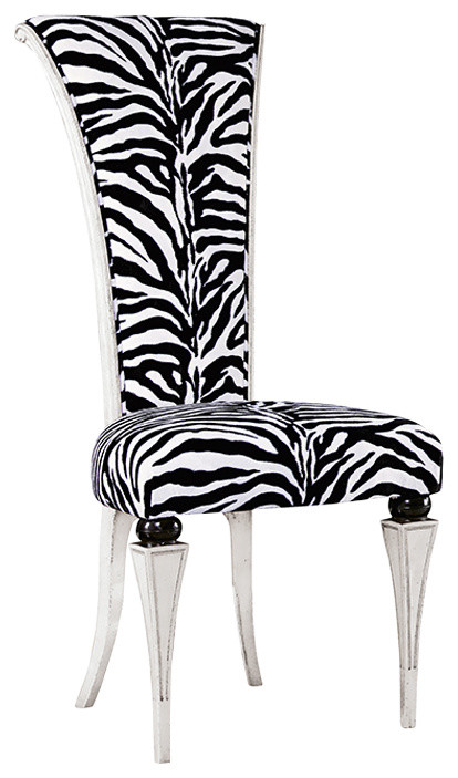 Modern Zebra Dining Chair - Eclectic - Dining Chairs - by Modenese