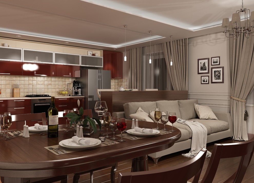 Кухня-гостиная