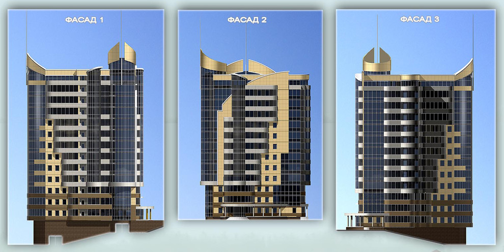 Многоквартирный жилой дом.