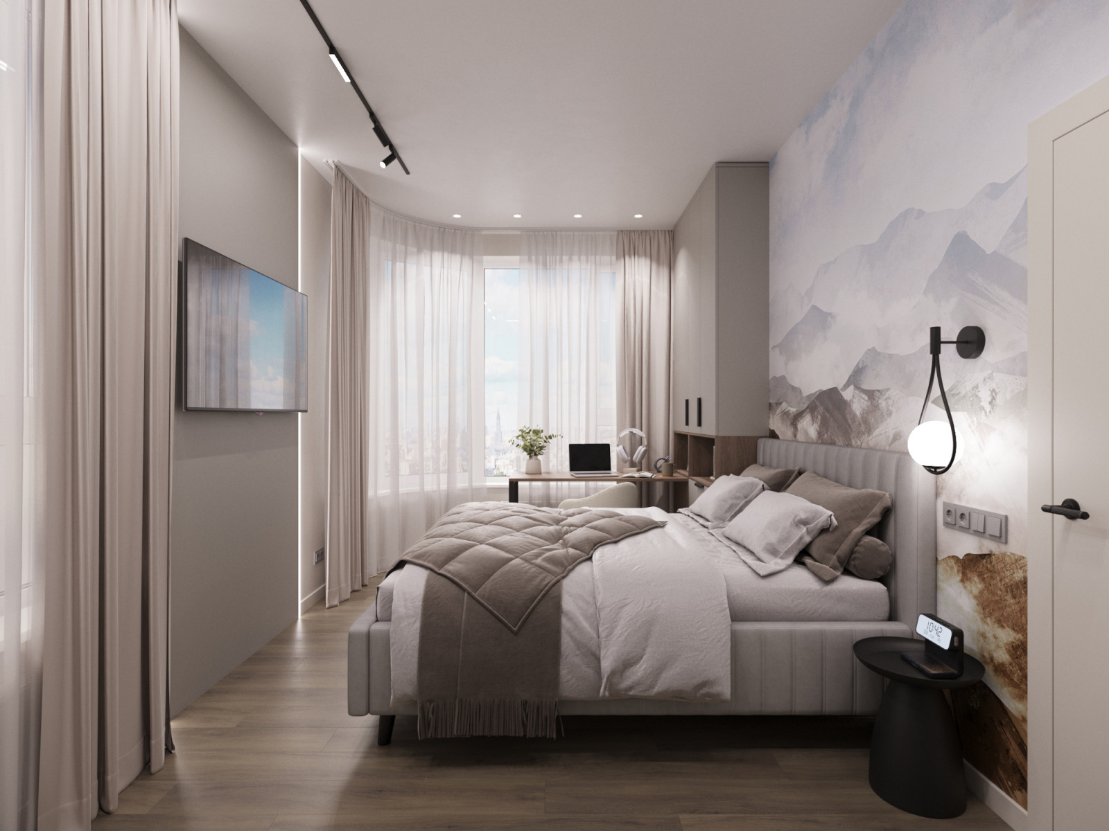 Дизайн интерьера 3х-комнатной квартиры с двумя детскими