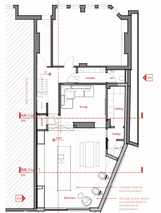 Struggling with extension layout... help! | Houzz UK