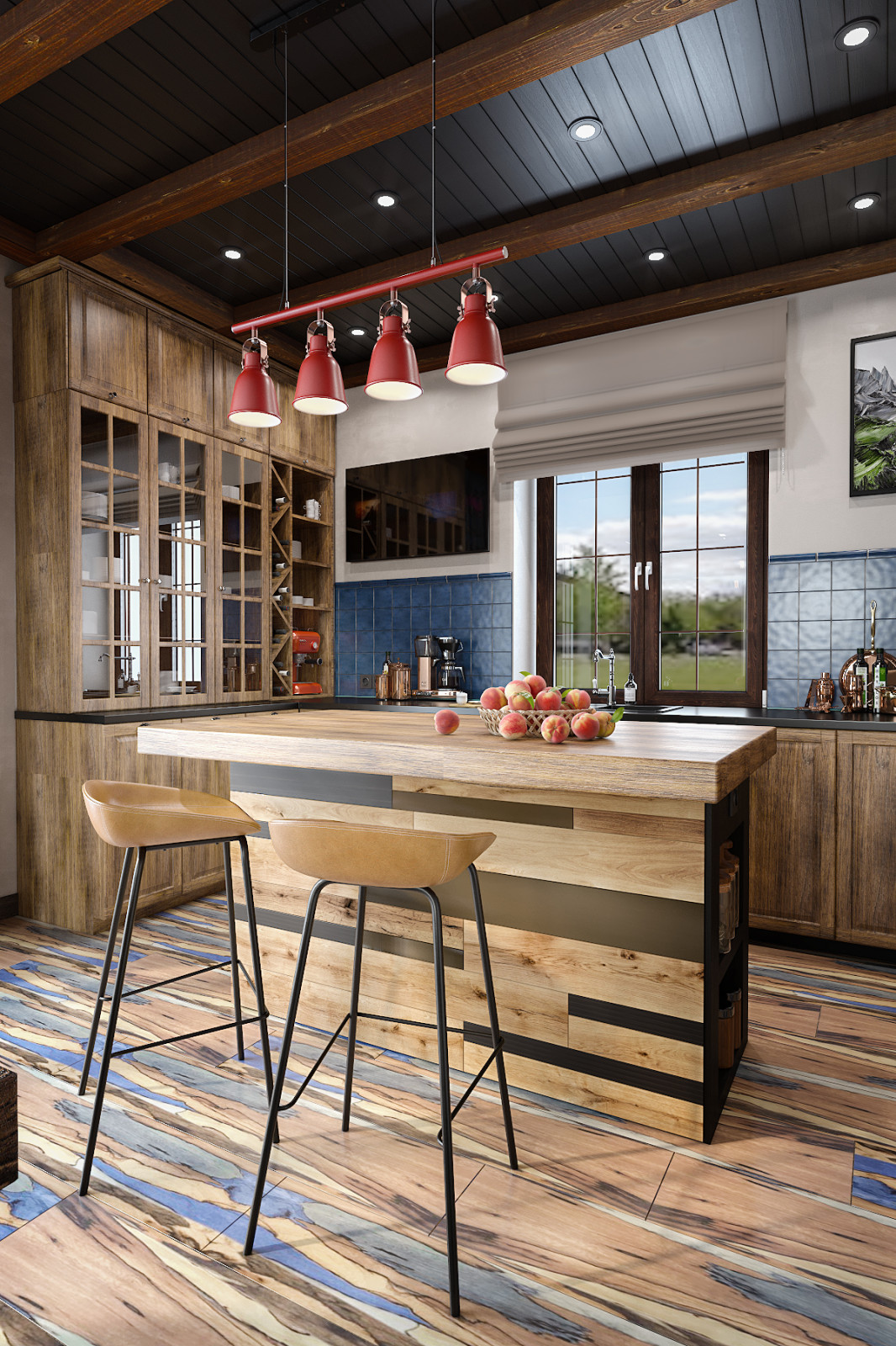 Загородный дом типа шале