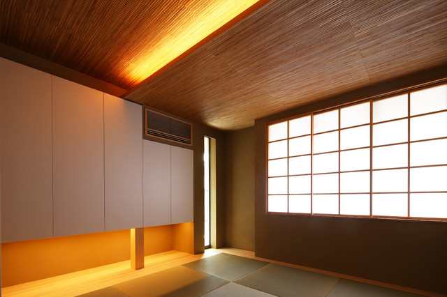 つなぎ梁の家 japonais-chambre