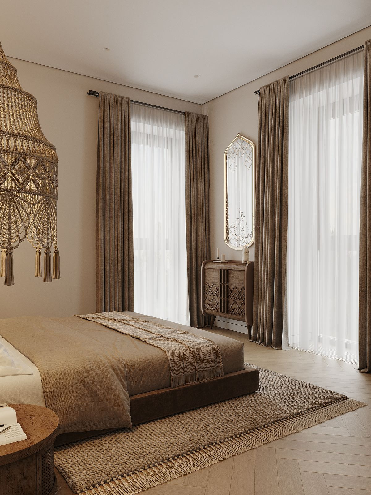 Спальня в гостевом доме