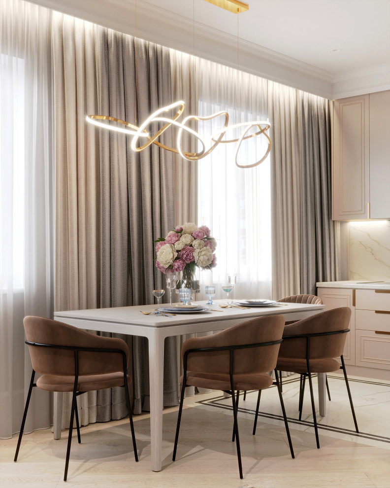 проект "Классика в Тюменке на 100 м2"