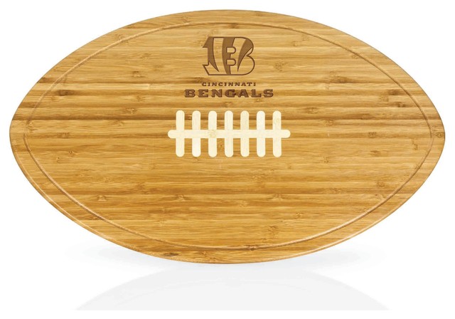 Cincinnati Bengals Kickoff Bamboo Cutting Board and Serving Tray