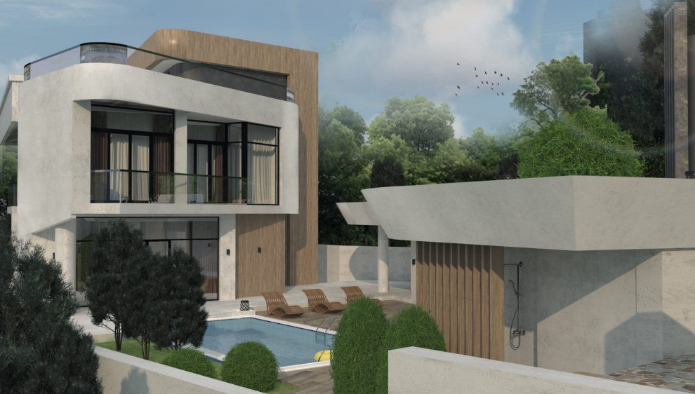 Вилла в Дюрсо. Гостевой дом.