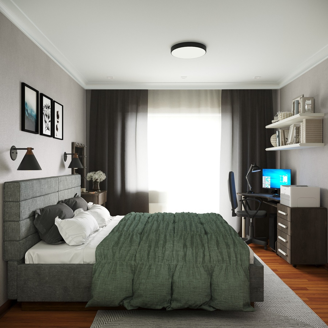 Небольшая квартира для семьи с 2-мя детьми