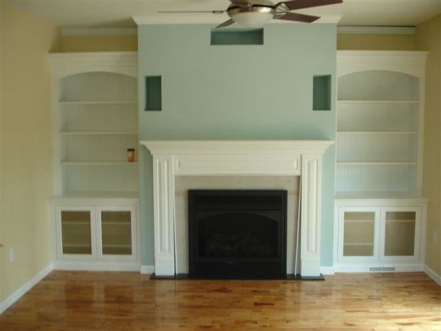 Custom Cabinetry Surrounds Ah Vf Gas Fireplace 22134 Traditional