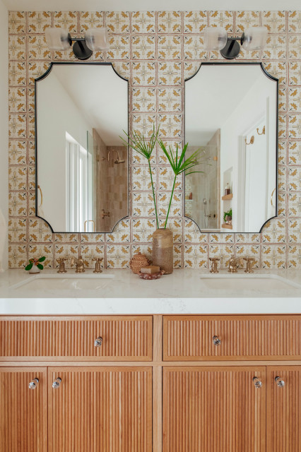 Designer Terracotta Bathroom middelhavsstil-badevaerelse