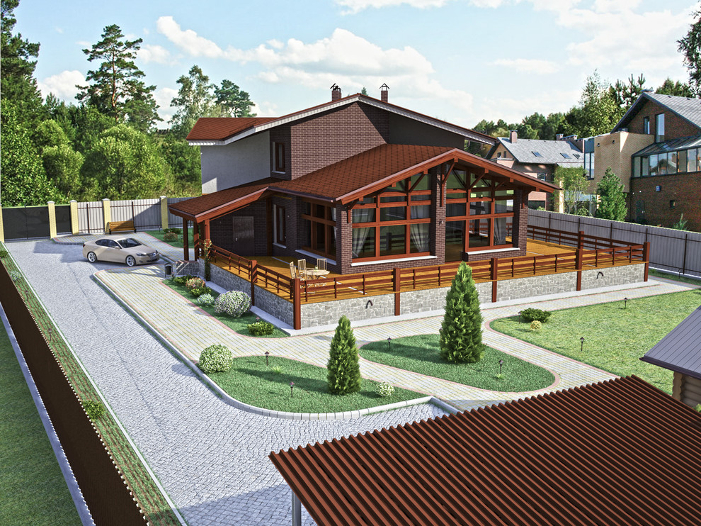 Коттедж в пригороде Воронежа