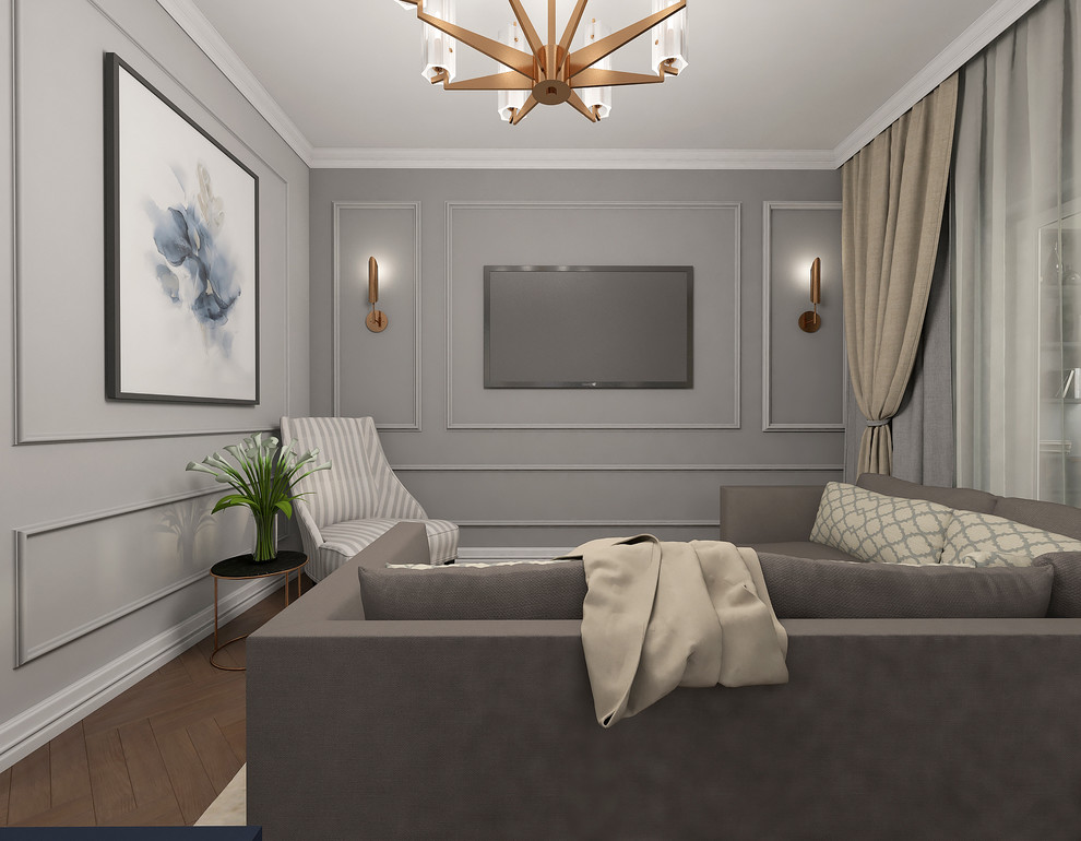 Московская квартира в панельном доме 38 м.кв.