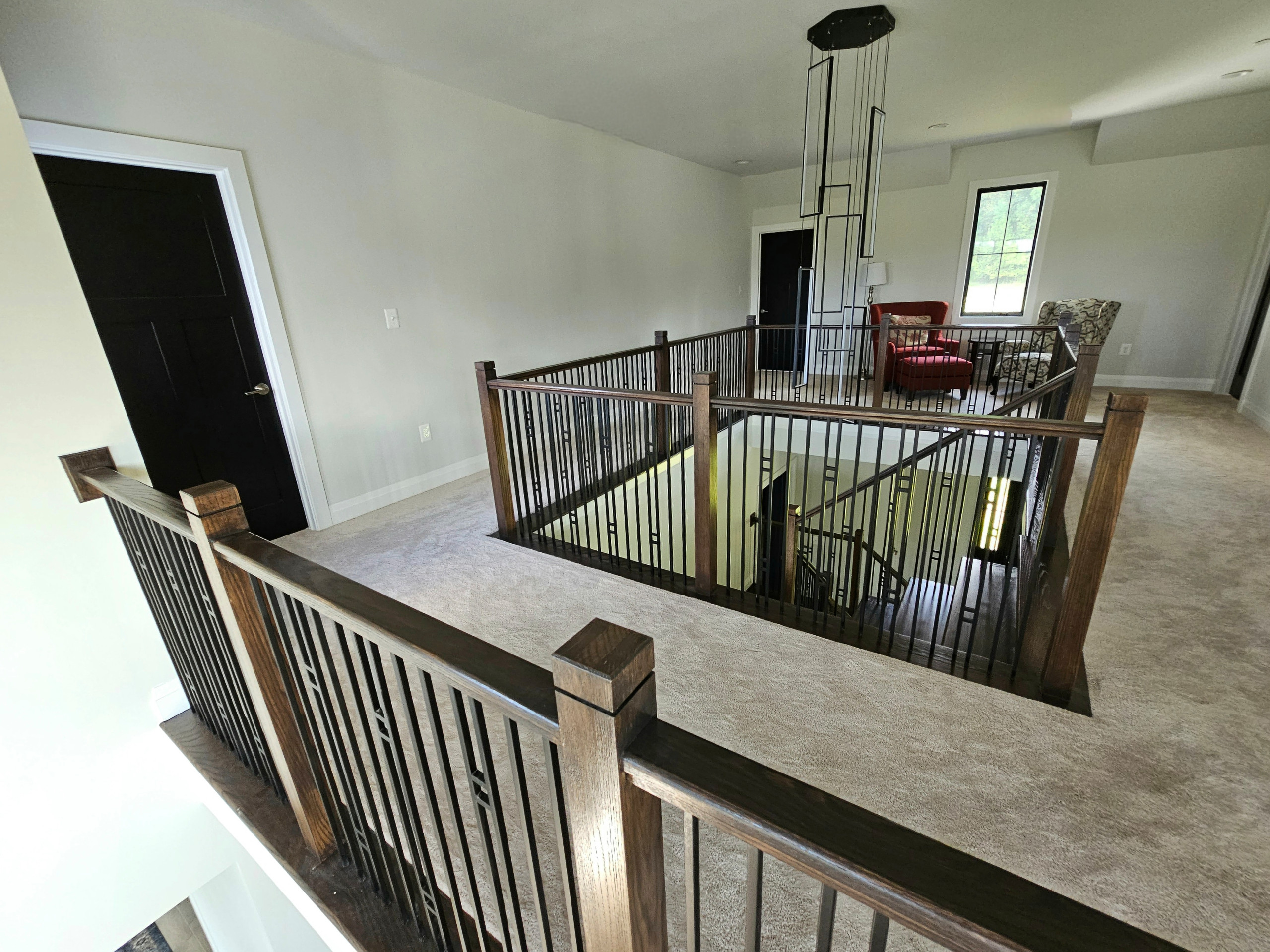109_Impressive Floating Staircase in Countryside Retreat, Upper Marlboro, MD