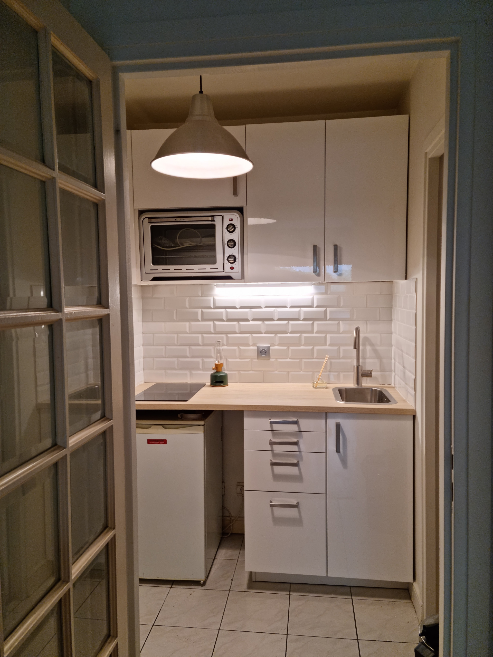 Aménagement d'une kitchenette à Paris 15e