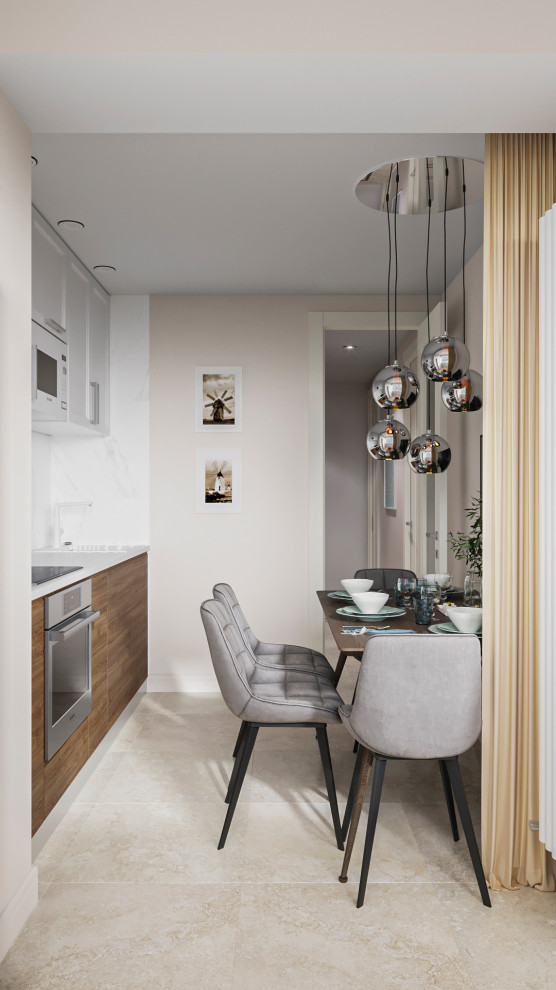 Технологичная квартира для молодой пары