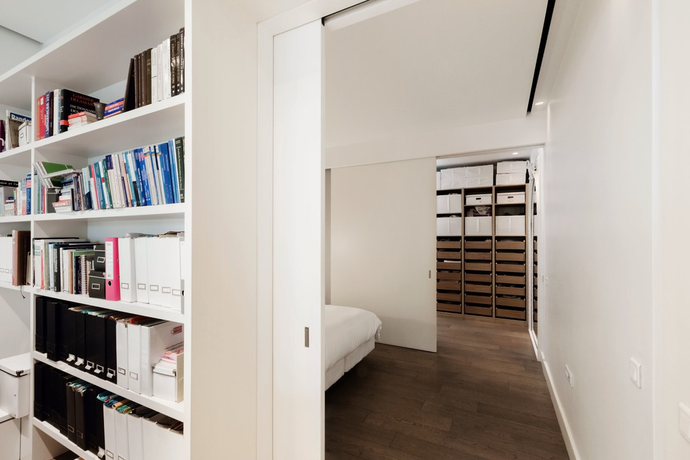 Idées déco pour une chambre contemporaine.
