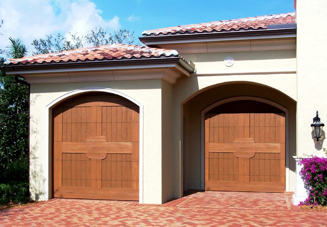 Wood Free Custom Built Overhead Garage Doors Mediterran