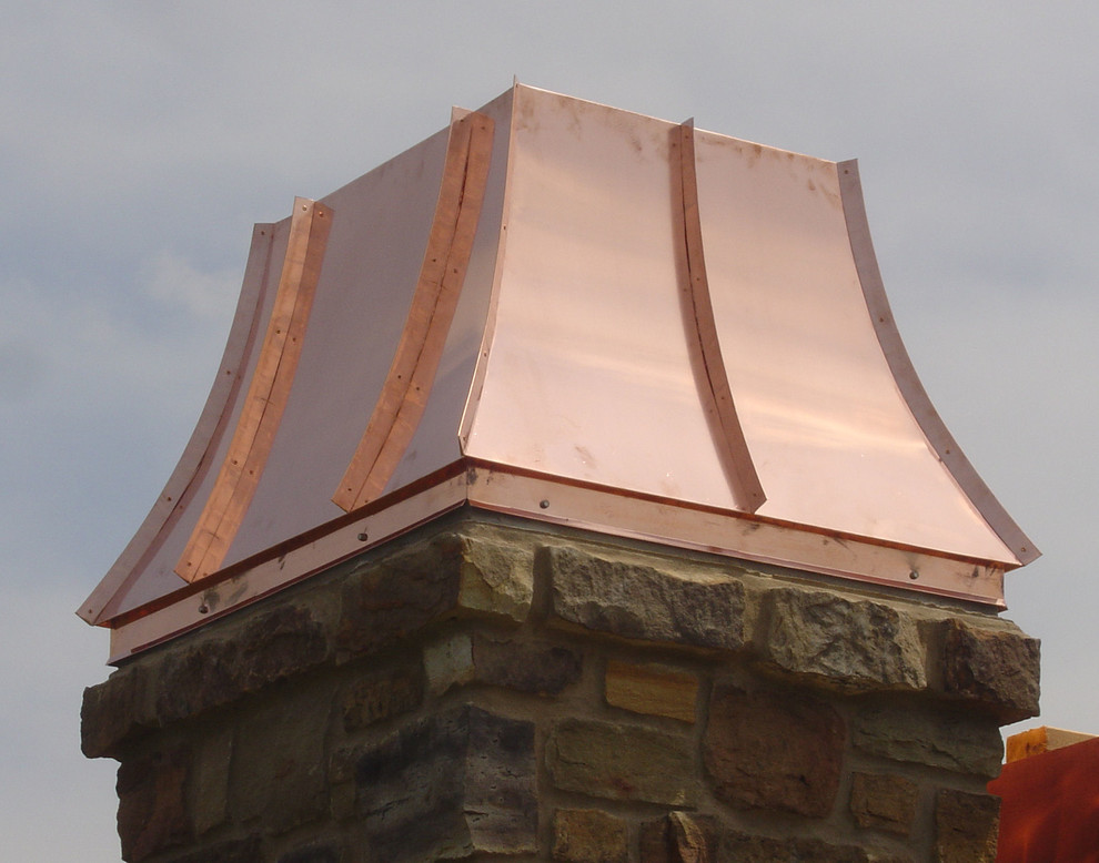 Copper Chimney Caps And Shrouds Traditional Other By Vande