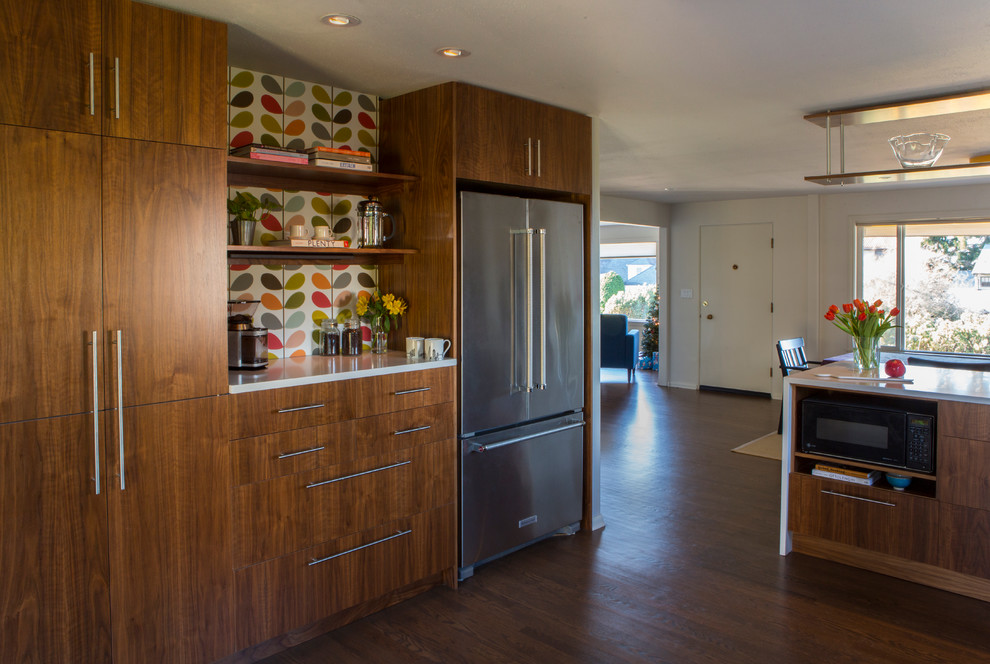 Contemporary kitchen in Orange County.