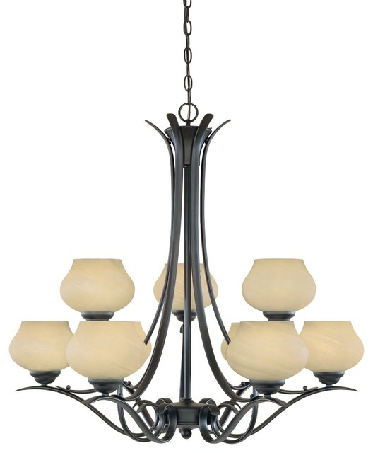 Tea Stained Alabaster Glass, Lamps Plus Chandeliers Transitional