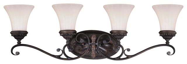 Avenant 4 Light Vanity Midnight Venetian Bronze