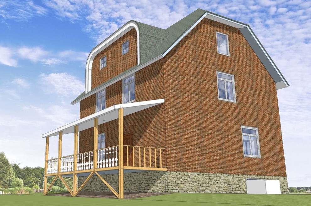 Проект административных зданий коттеджного поселка