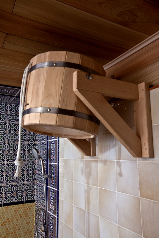 Офуро, сталактиты и банный дух. Проект для телепередачи «Дачный ответ».