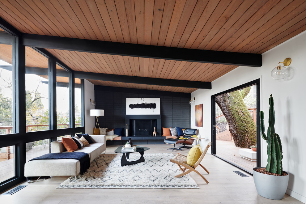 Mid Century Danville Staging Midcentury Living Room San Francisco By Visual Jill Interior Decorating