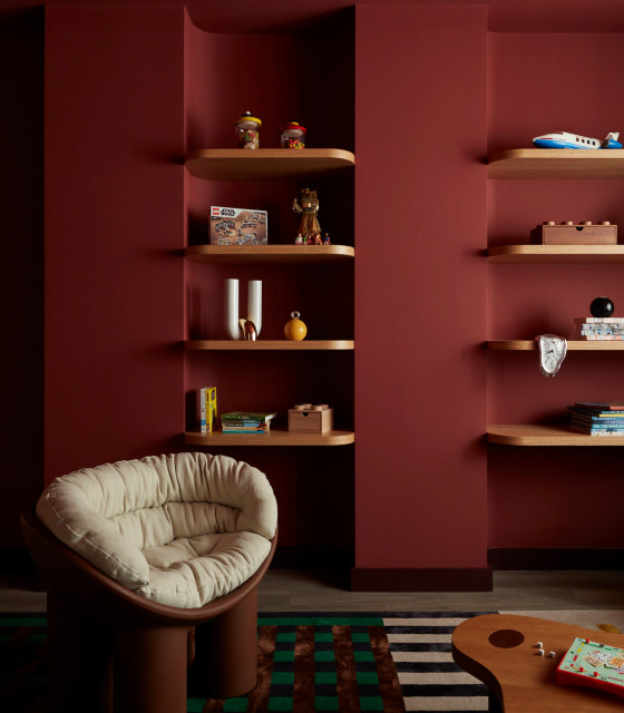 Highgate contemporary-vardagsrum
