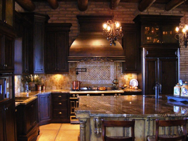 Rustic And Mediterranean Rustic Kitchen Phoenix By