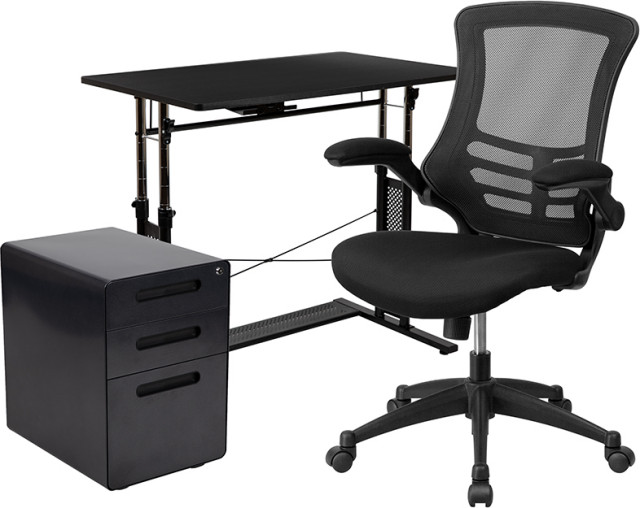 Work From Home Kit Contemporary Desks And Hutches by First of a Kind USA Inc Houzz