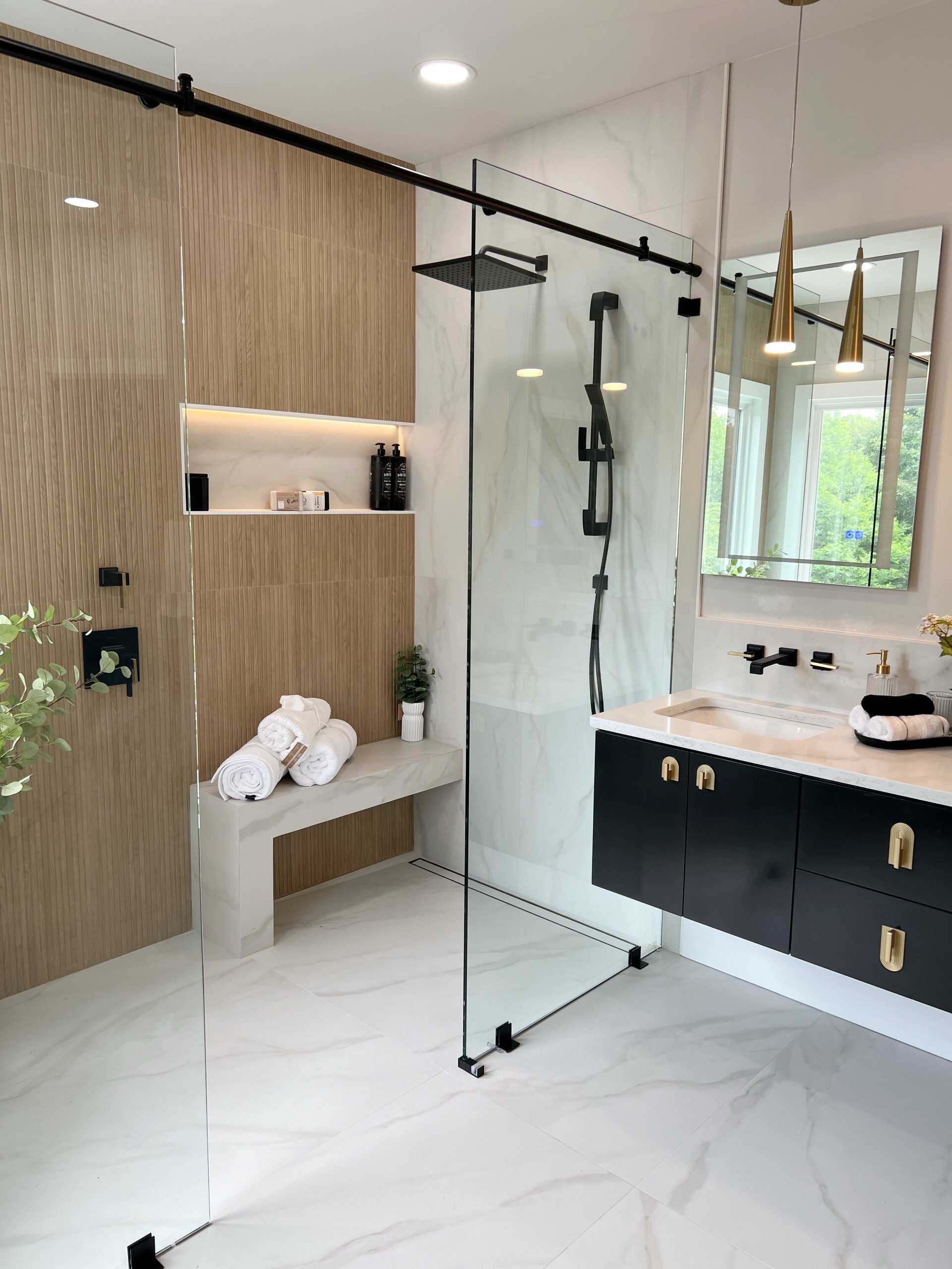 Mster bathroom remodeling Design project