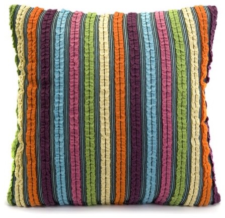 Sophie Square Pillow in Multicolor