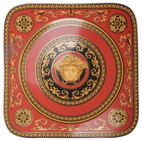 Versace Medusa Red Square 13\ Versace Medusa Red Square 13\